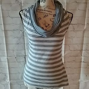 Converse One Star Sleeveless Cowl Neck Top